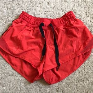 size 2 lulu running shorts